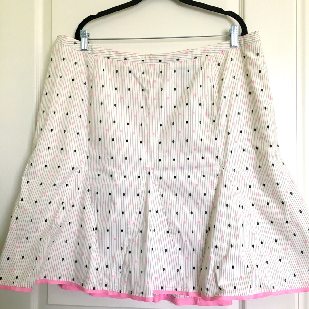 Lane Bryant Knee Length A-Line Skirt